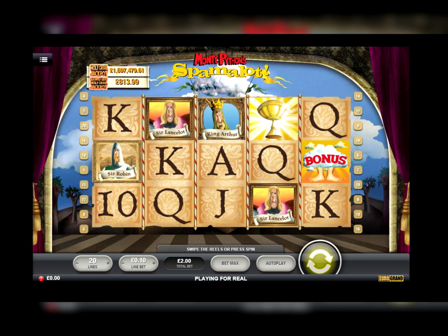 €560 Casino Chip at Hopa Casino