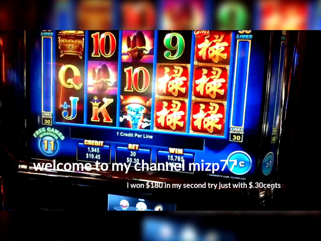 $265 Online Casino Tournament at Bovada Casino