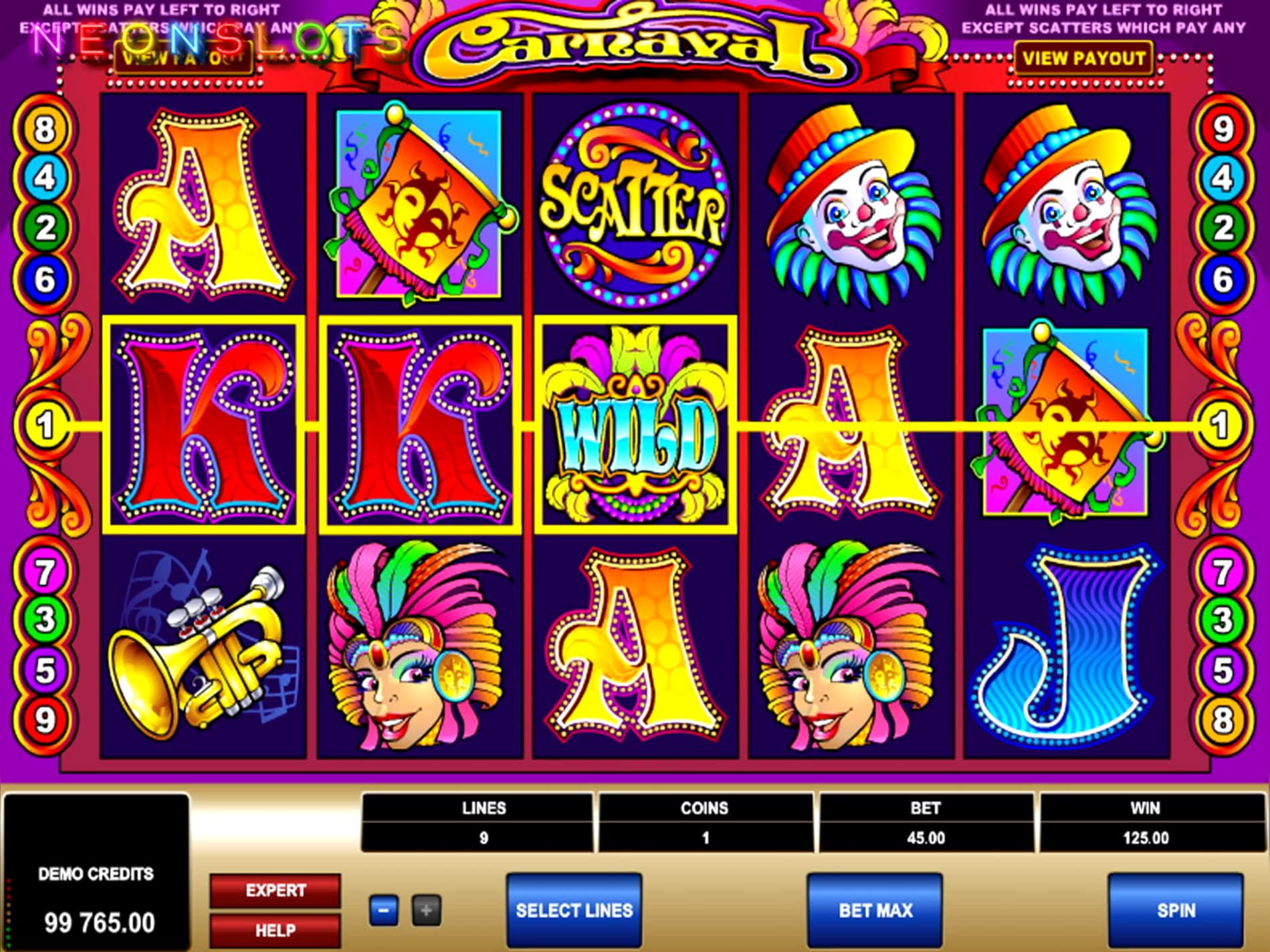 EUR 105 Free casino chip at River Belle Casino