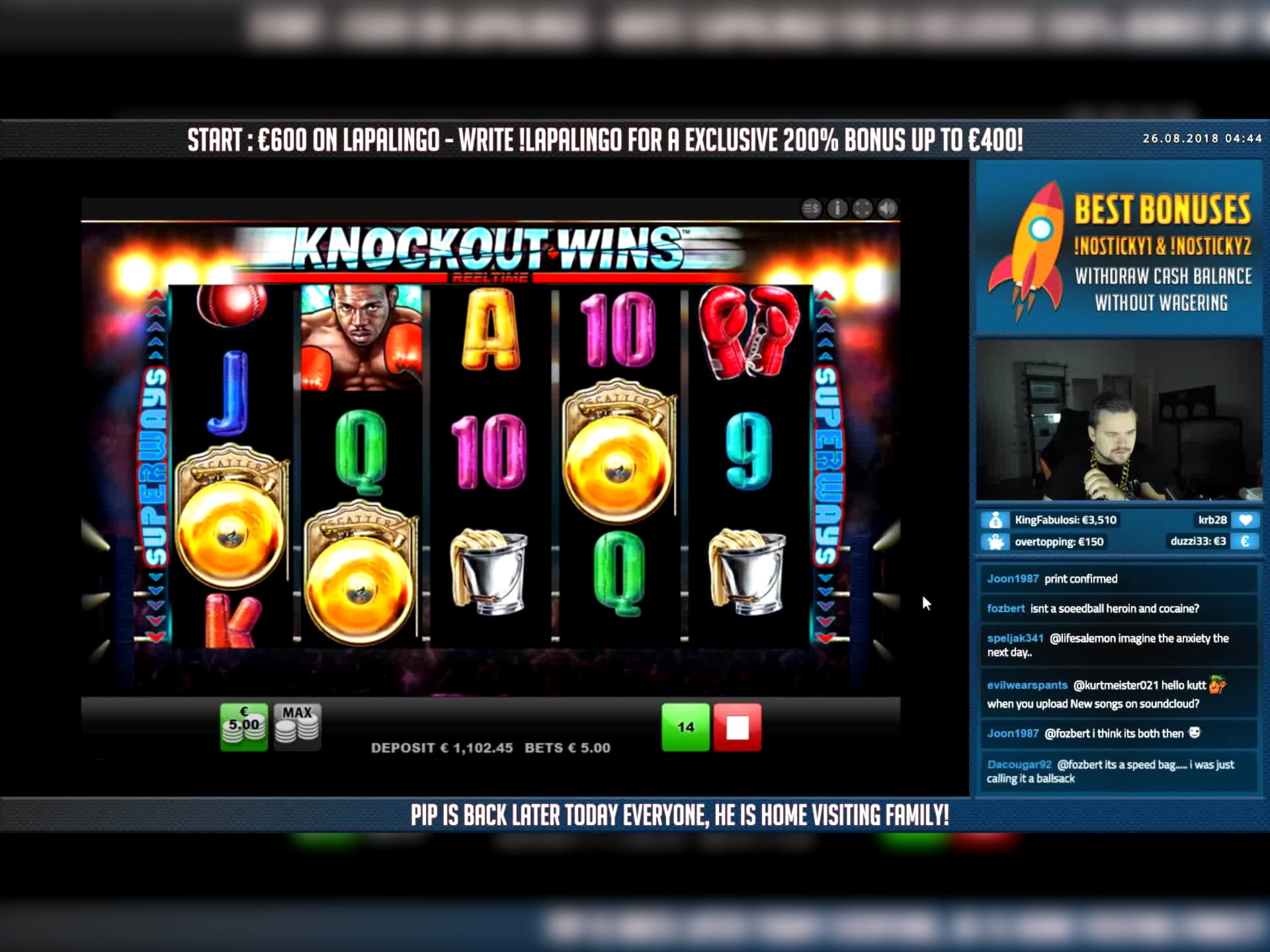 85% Match at a Casino at Casino-X