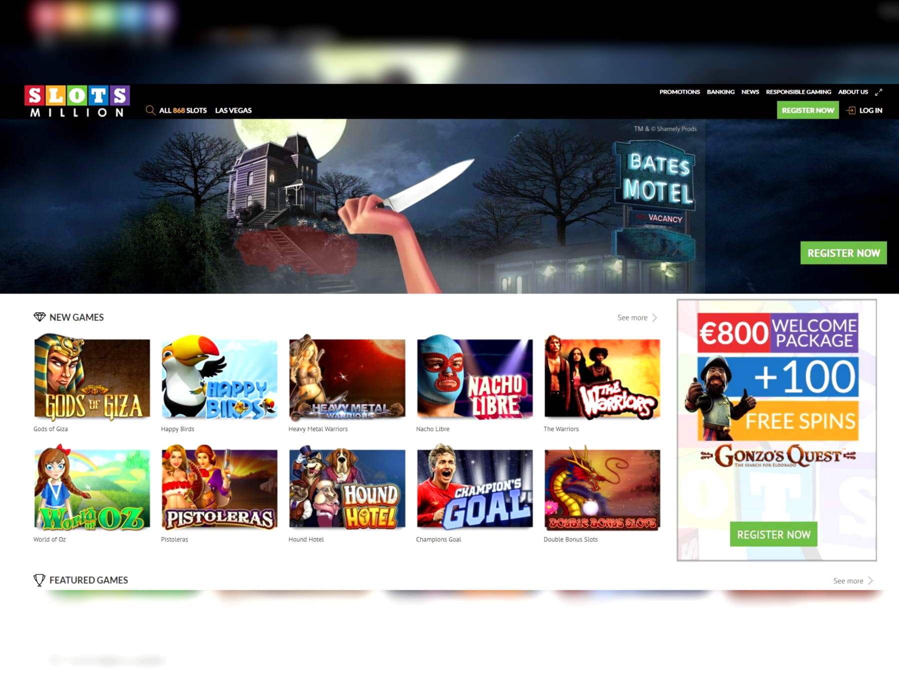 275 free casino spins at Yebo Casino
