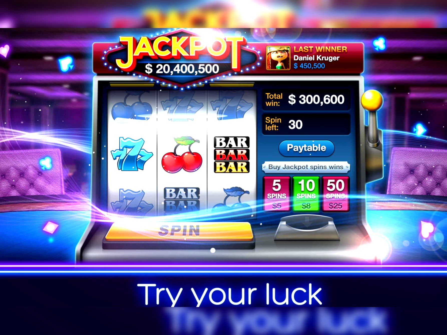 45% Deposit match bonus at Germany Casino 