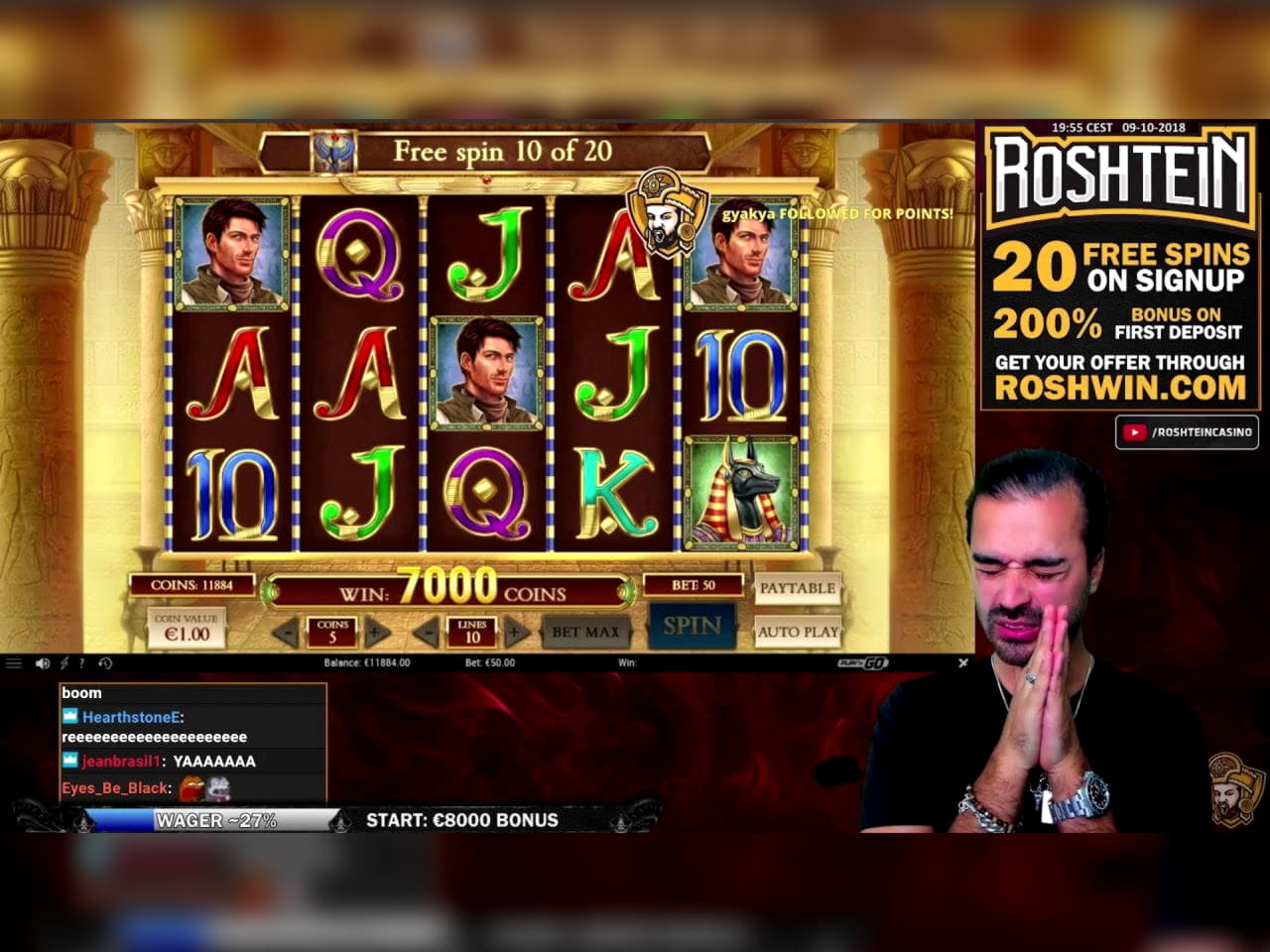 $885 Mobile freeroll slot tournament at Road Casino 