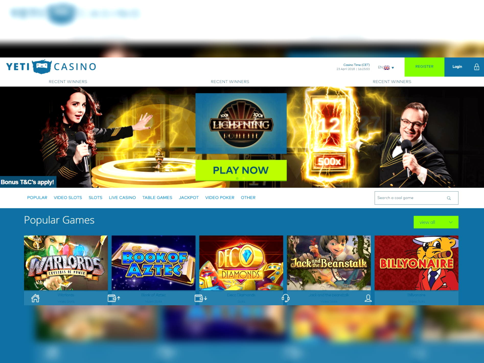 275 FREE SPINS at Lucky Nugget Casino
