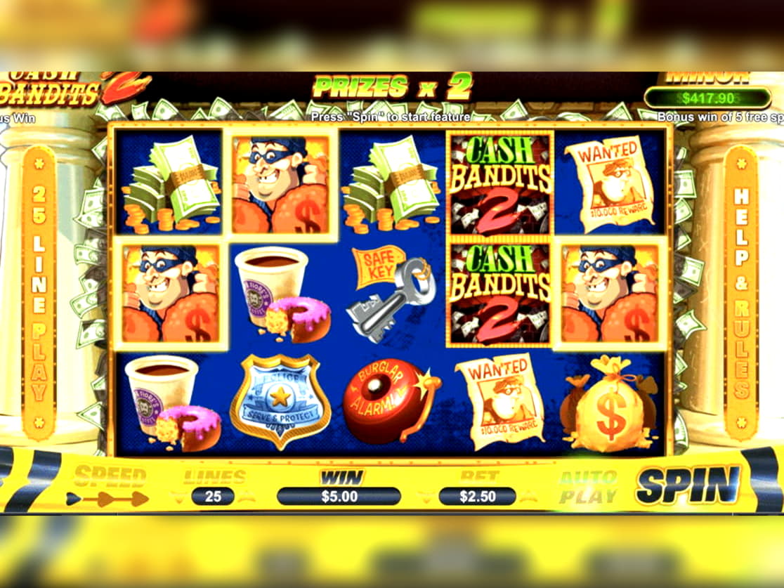 115 free casino spins at Kaboo Casino