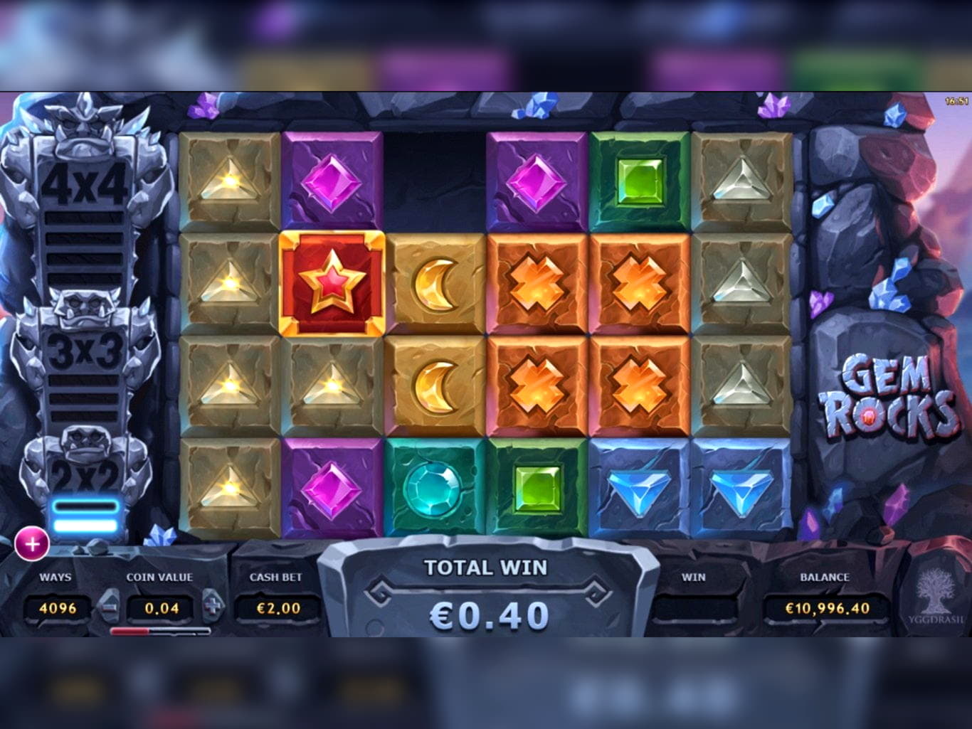 €1480 No deposit bonus casino at Grand Mondial Casino