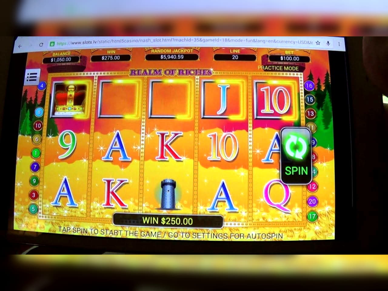 155 Free Spins no deposit casino at Grand Fortune Casino