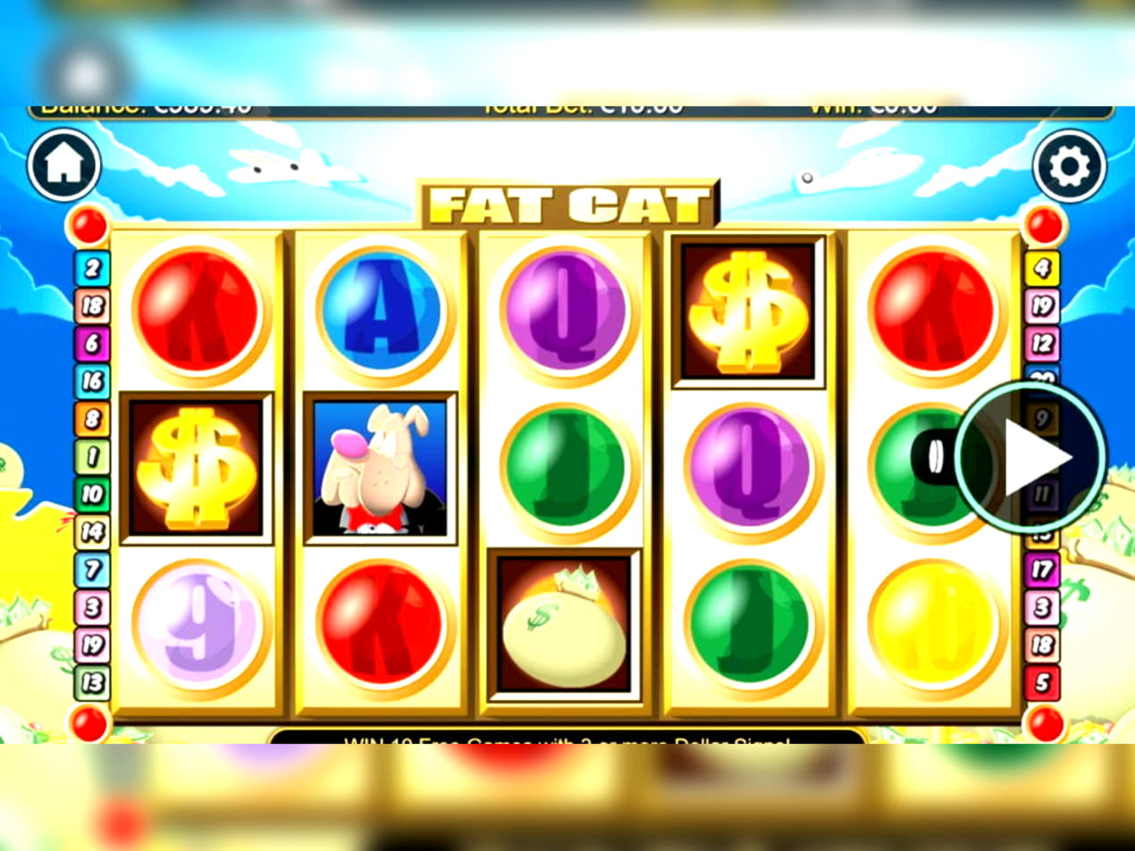 €135 FREE CHIP CASINO at Cash Bull Casino 