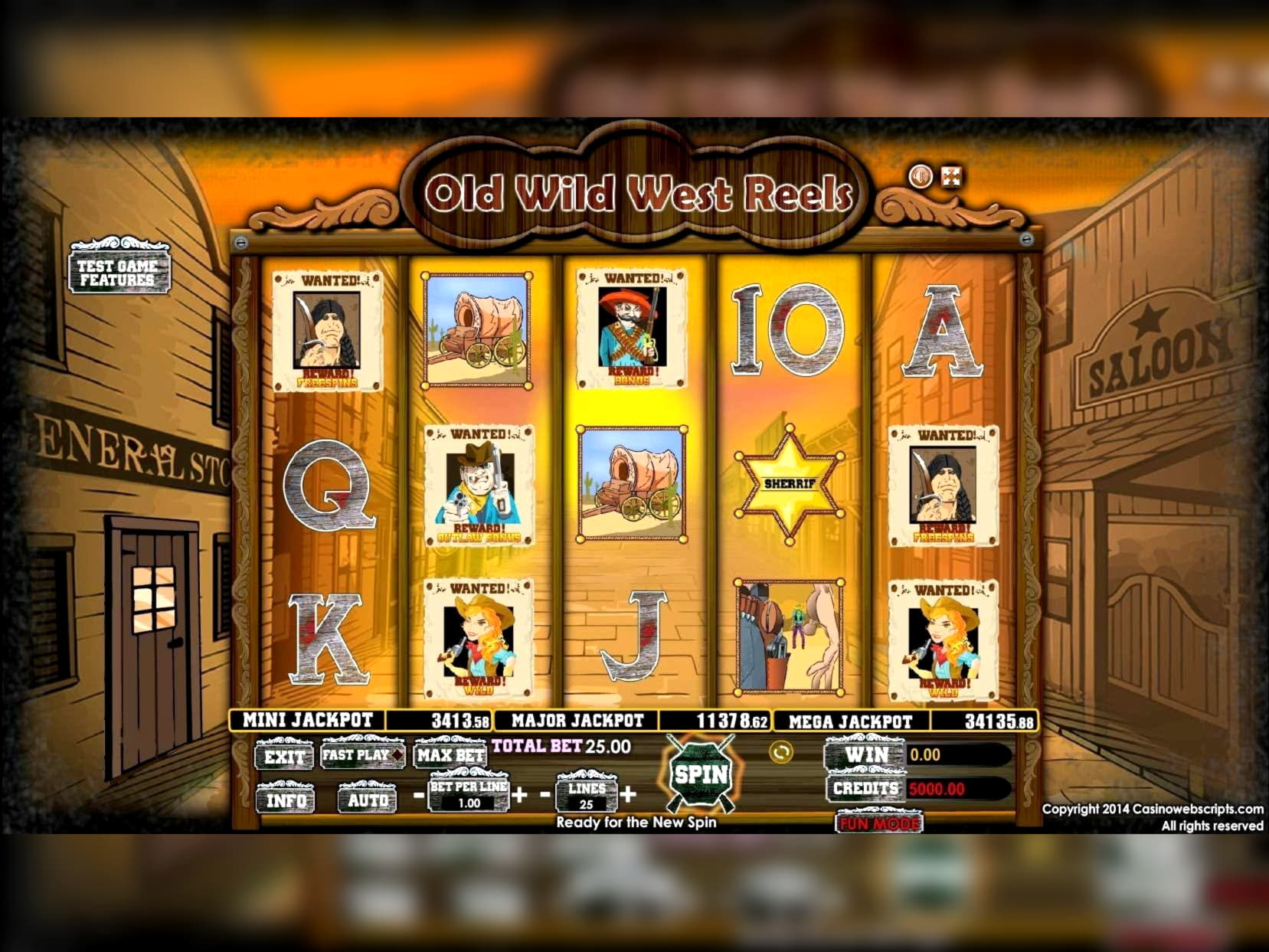 265 free spins at Cashpoint Casino