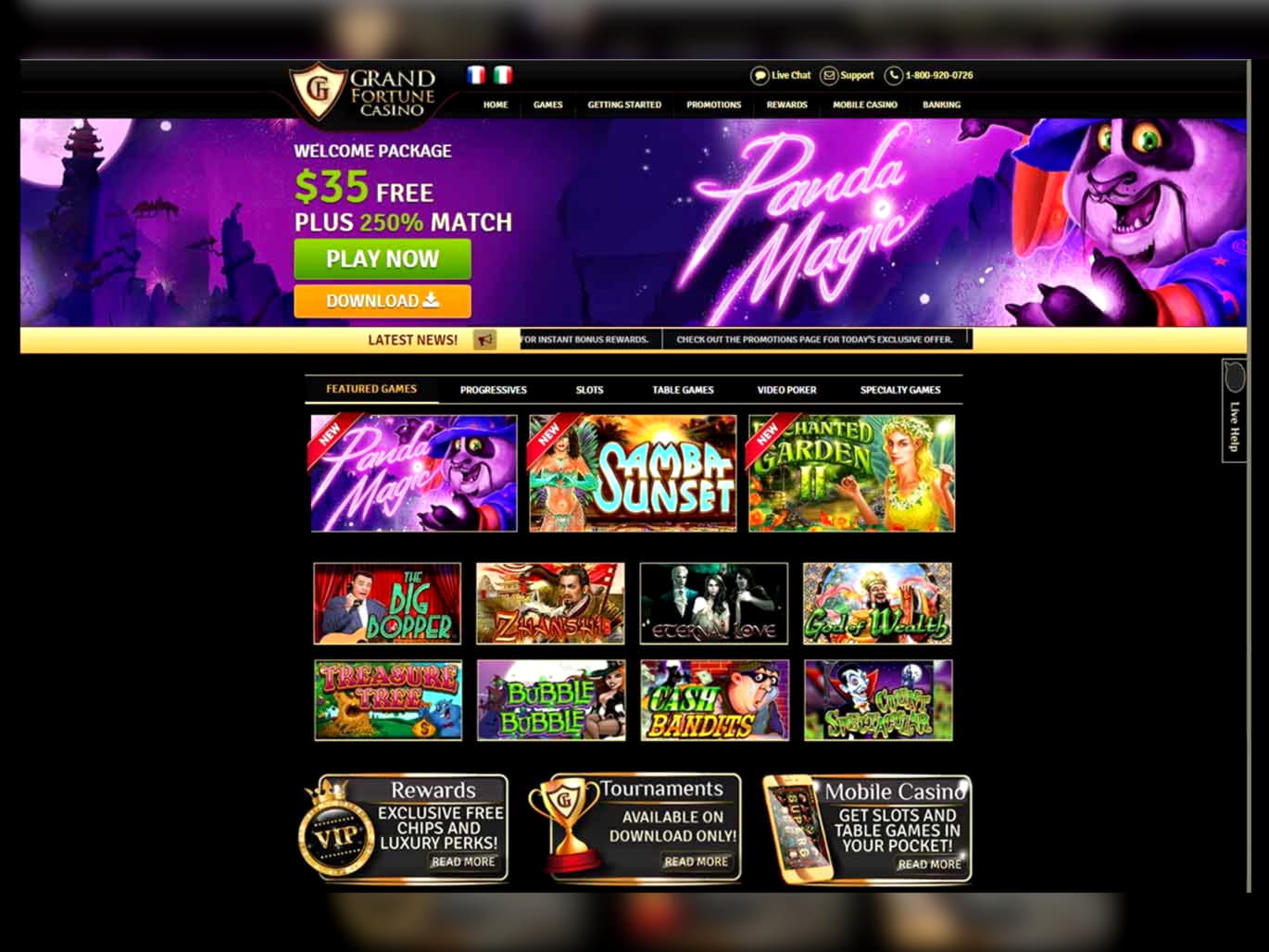290 Free Spins Casino at Trada Casino