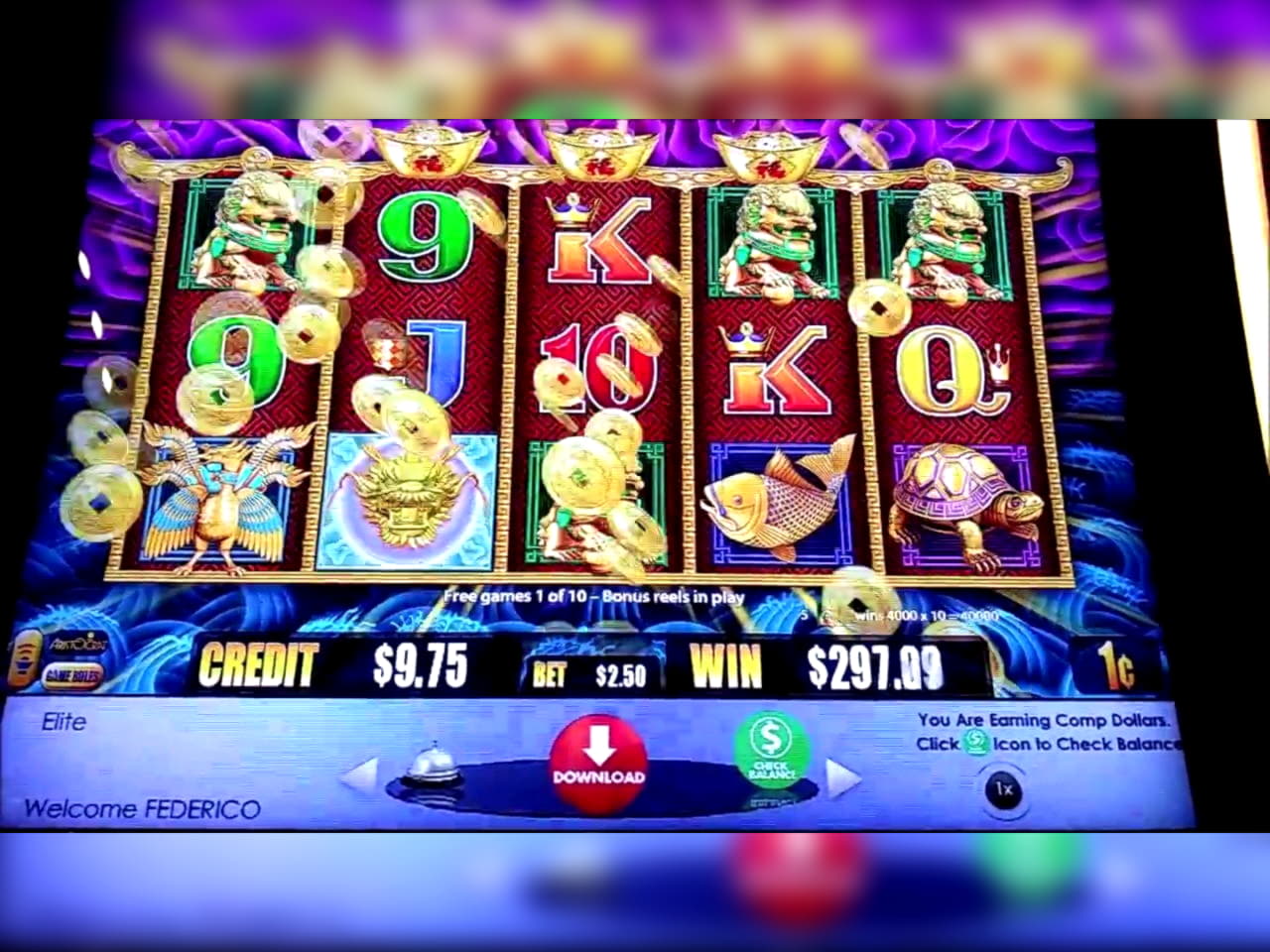 Eur 680 Casino chip at Casino Cruise
