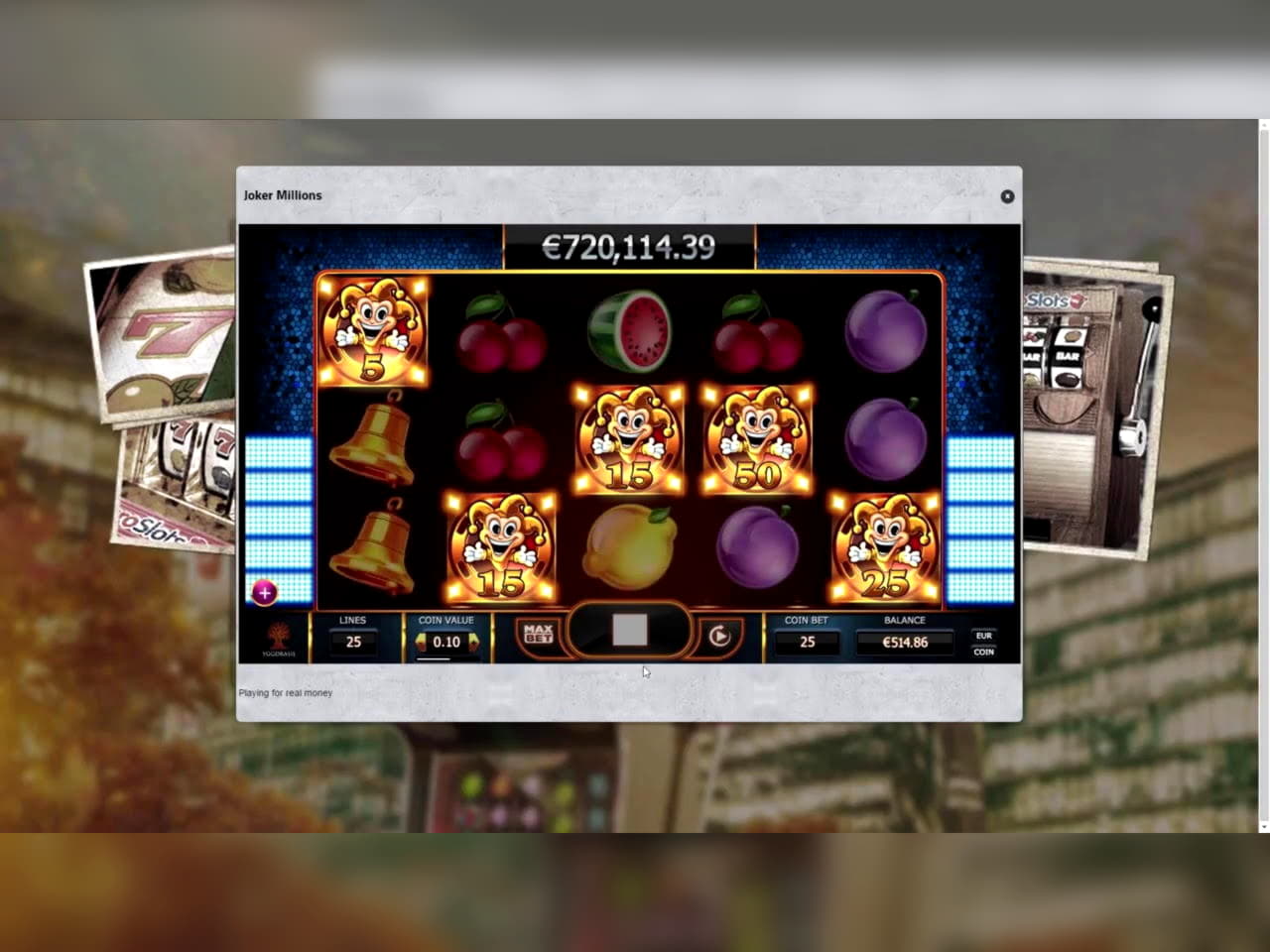 €555 Free Casino Ticket at King Billy Casino