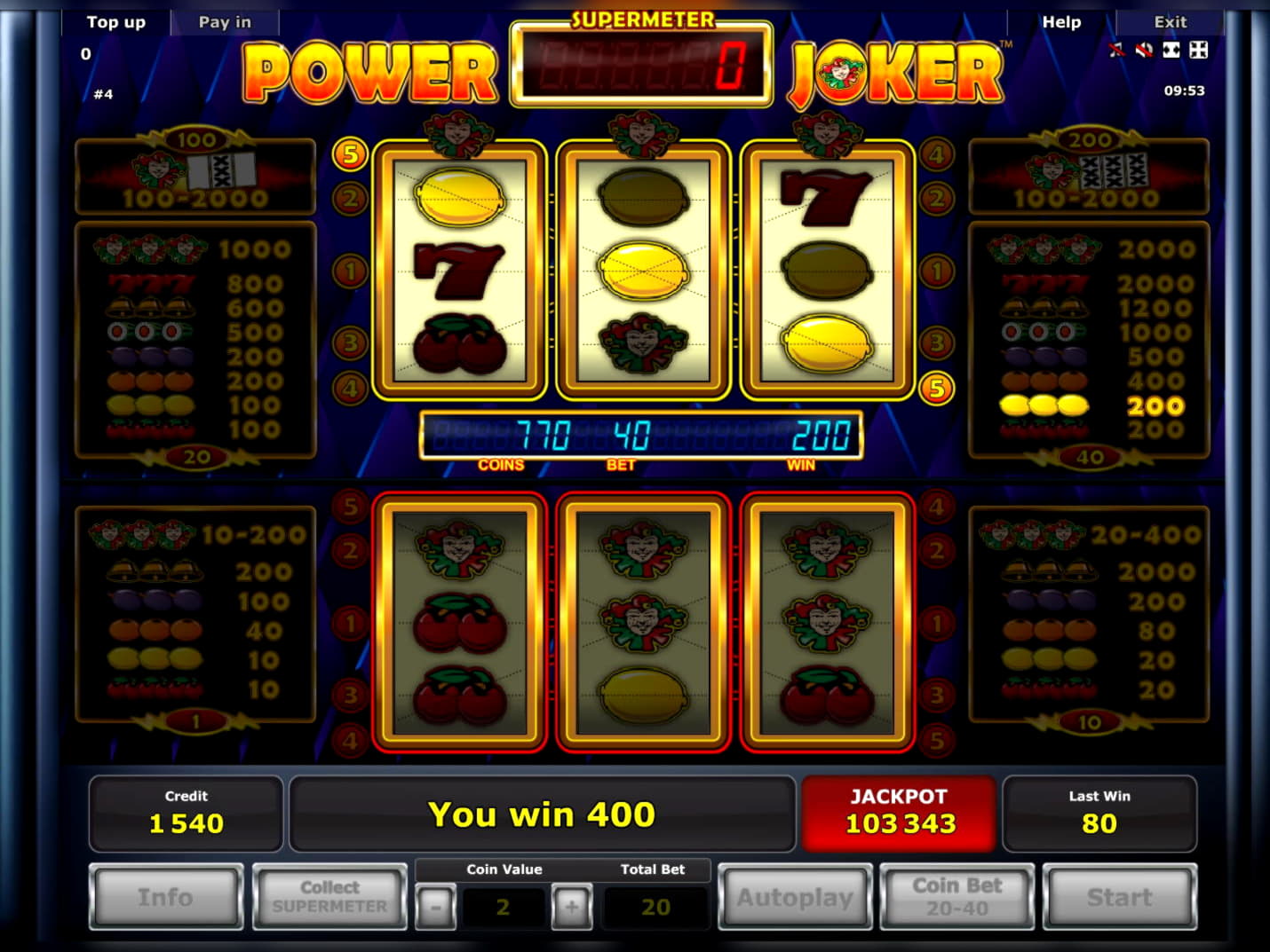 185% First Deposit Bonus at Netherlands Casino 