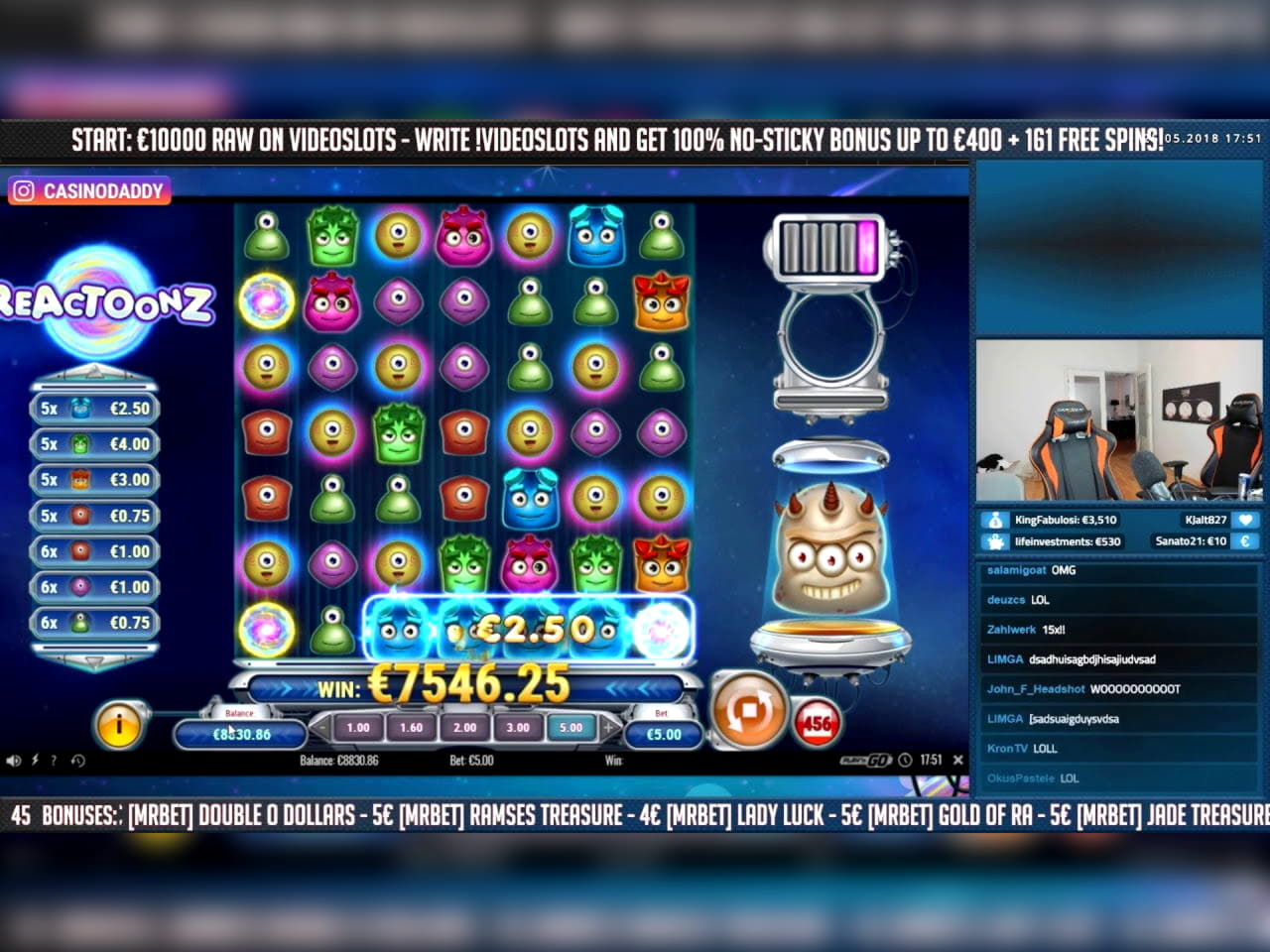 ﻿$330 Mobile freeroll slot tournament at Come On Casino