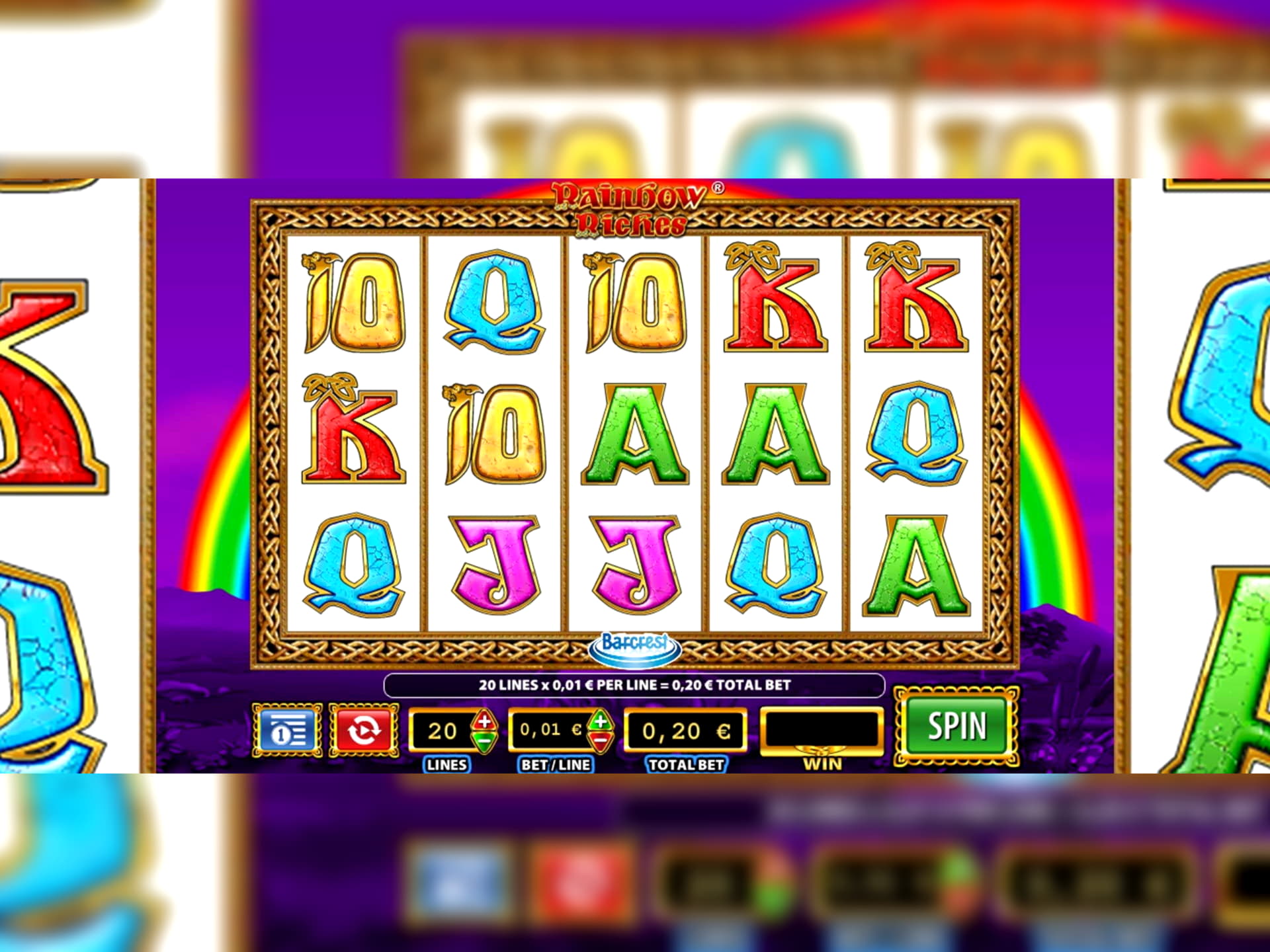 EUR 1845 No deposit bonus casino at Spinland Casino