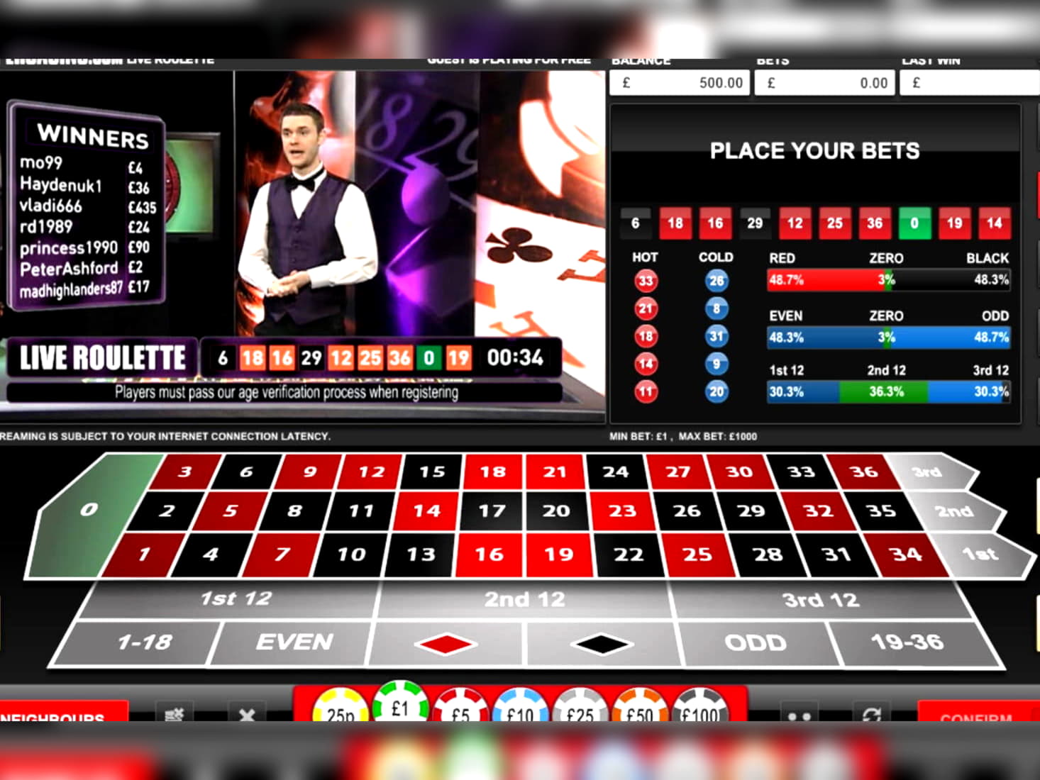 $940 Casino tournaments freeroll at Canada Casino 