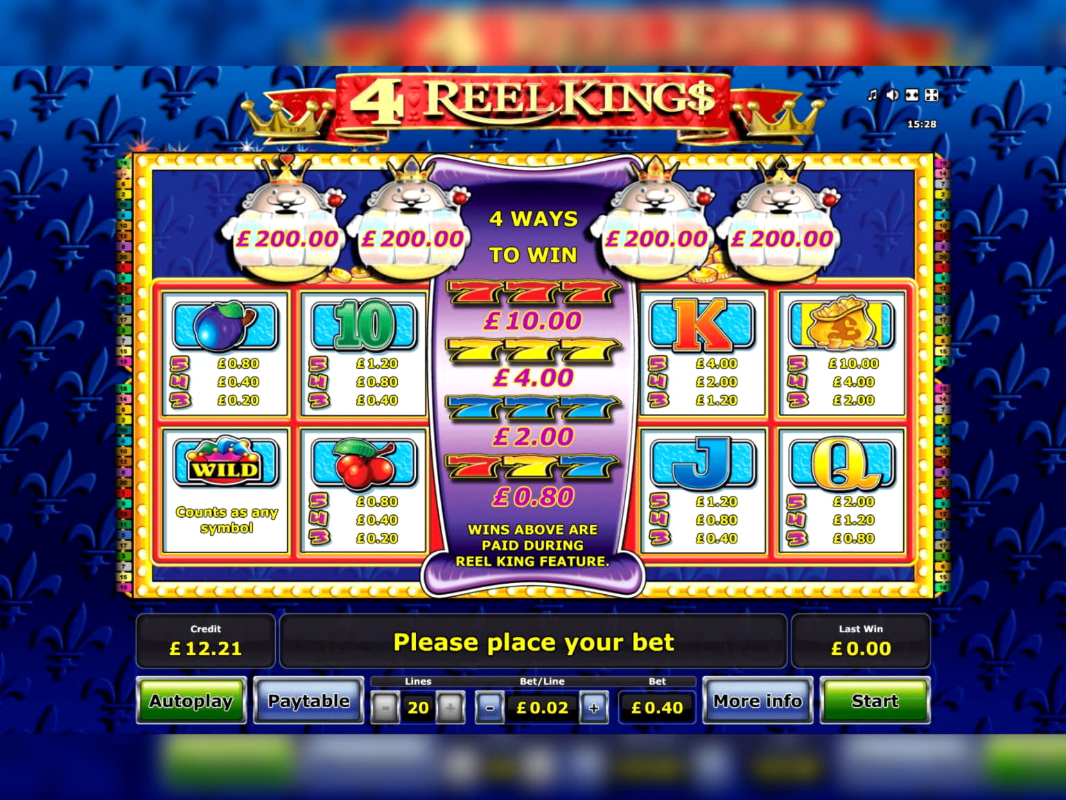 20 Free spins casino at Spins Royale Casino
