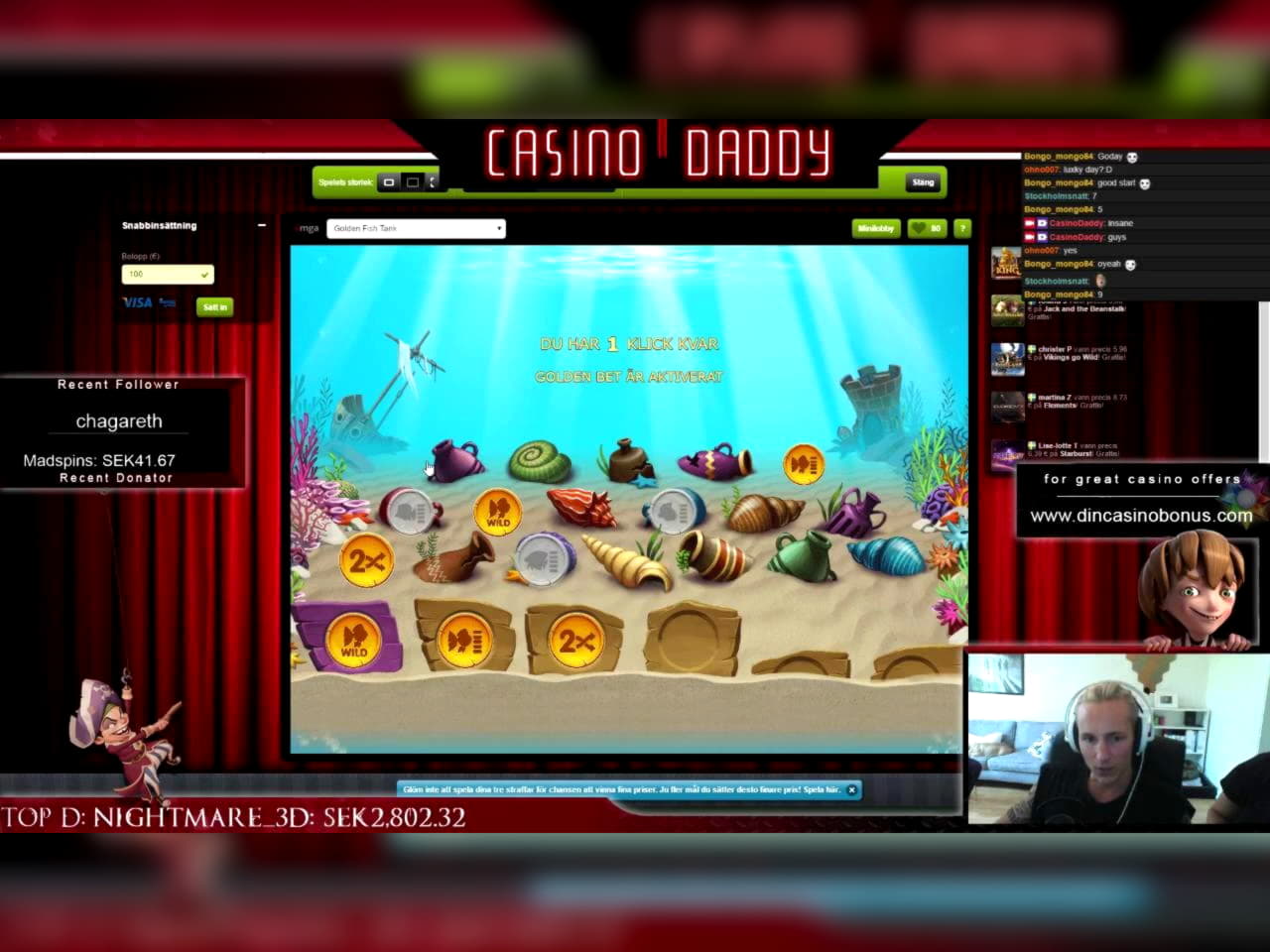 $200 free chip casino at Betway Casino