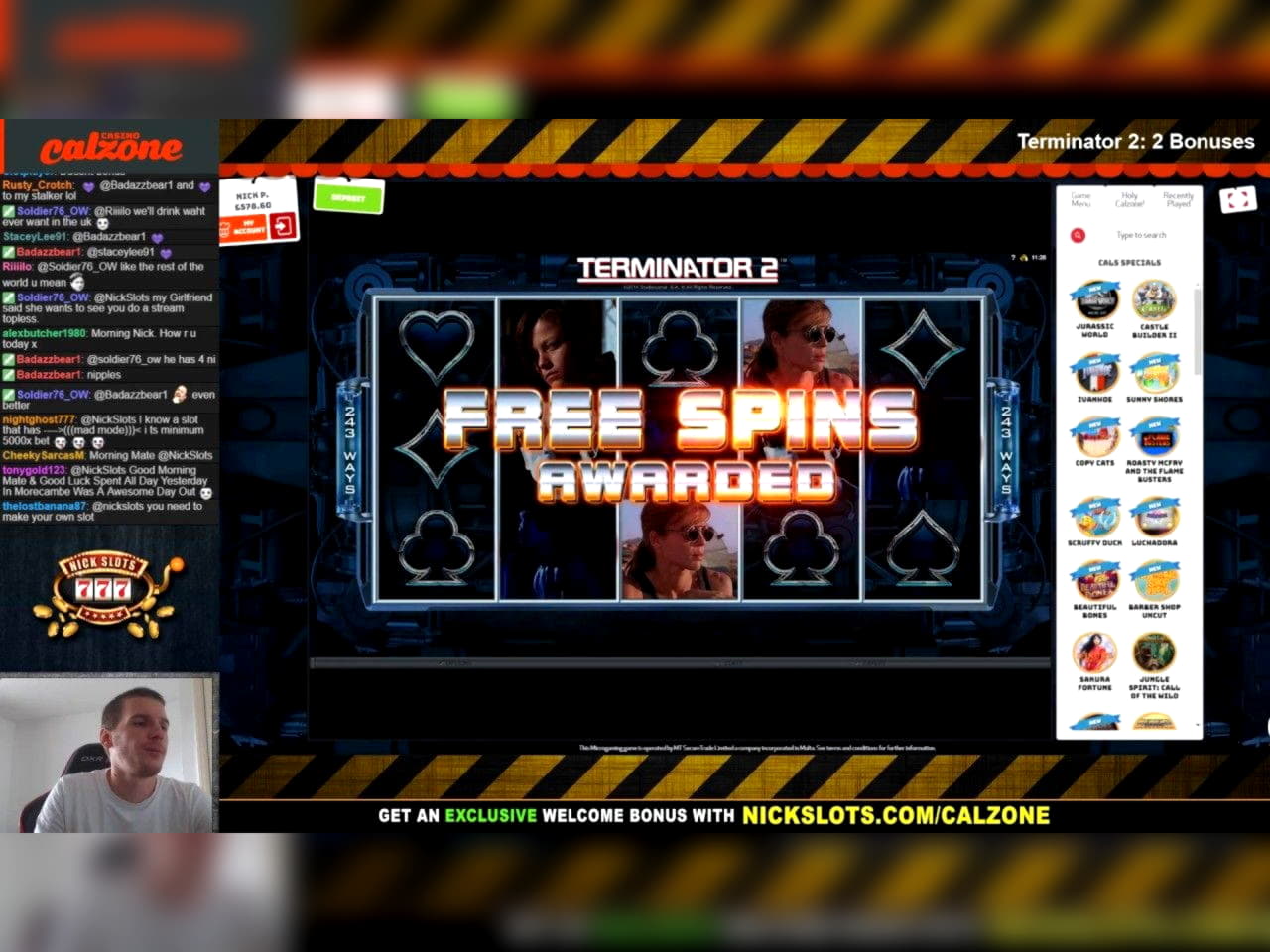 125 free spins casino at Casino Luck