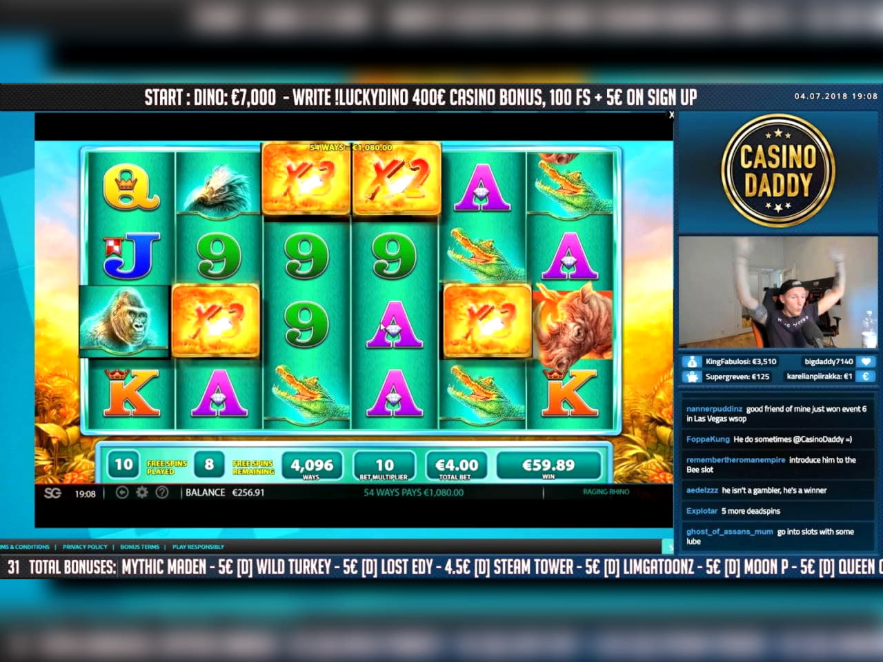 ﻿$210 FREE CASINO CHIP at Joe Fortune Casino
