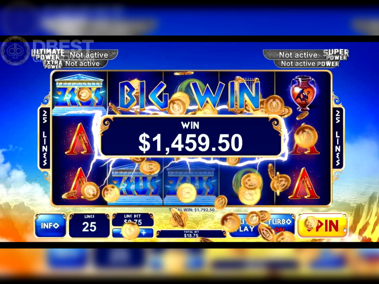 Eur 250 Casino Chip at Reload Bet Casino