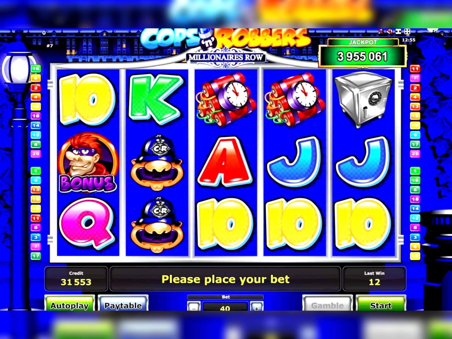 135% Casino match bonus at Buzzluck Casino