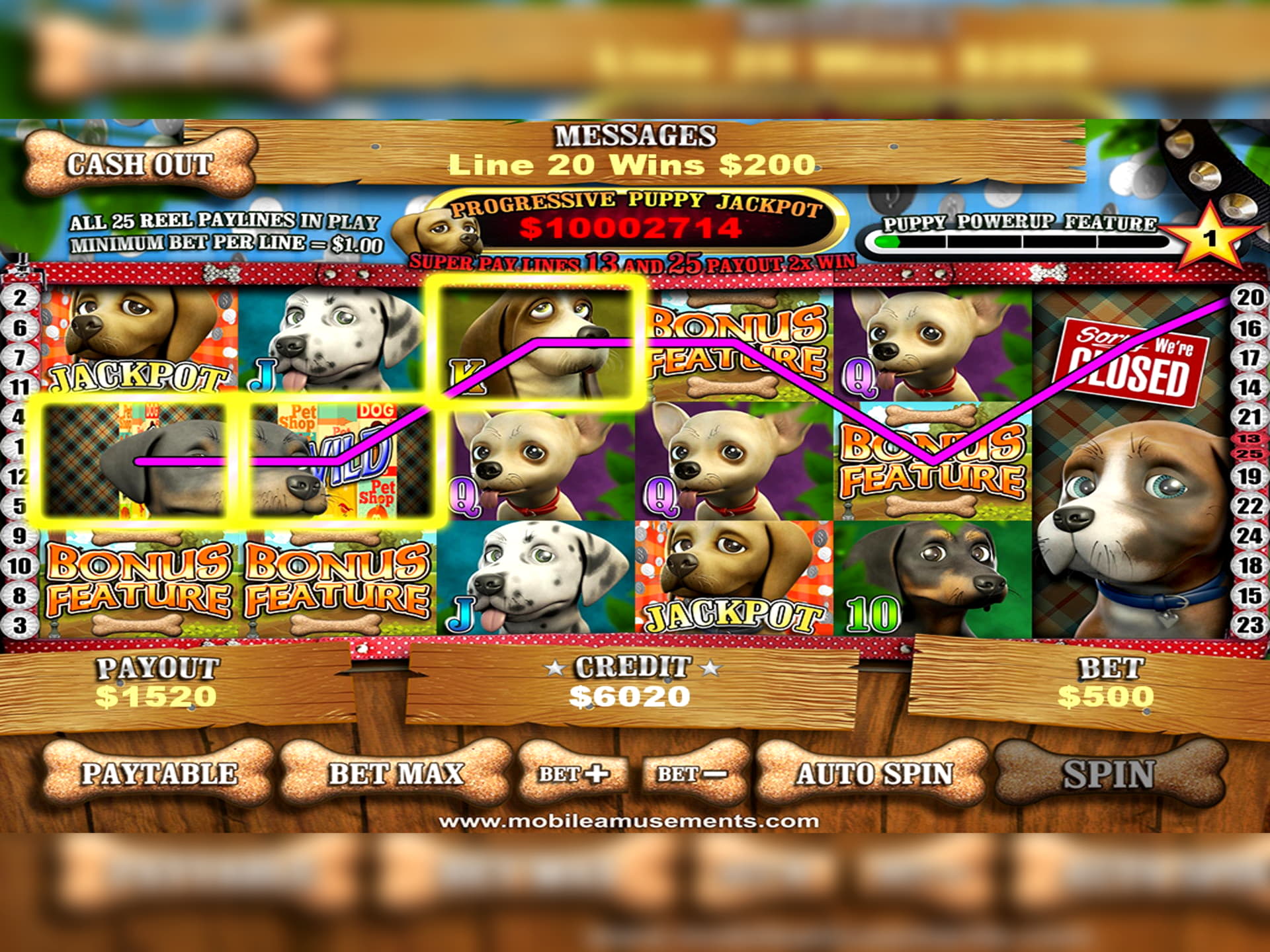 60 Free Spins Casino at Win Jackpot Casino