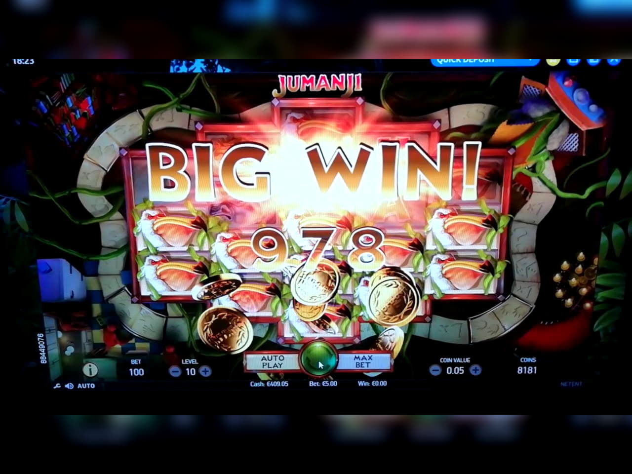 €2905 No deposit bonus casino at Mrgreen Casino