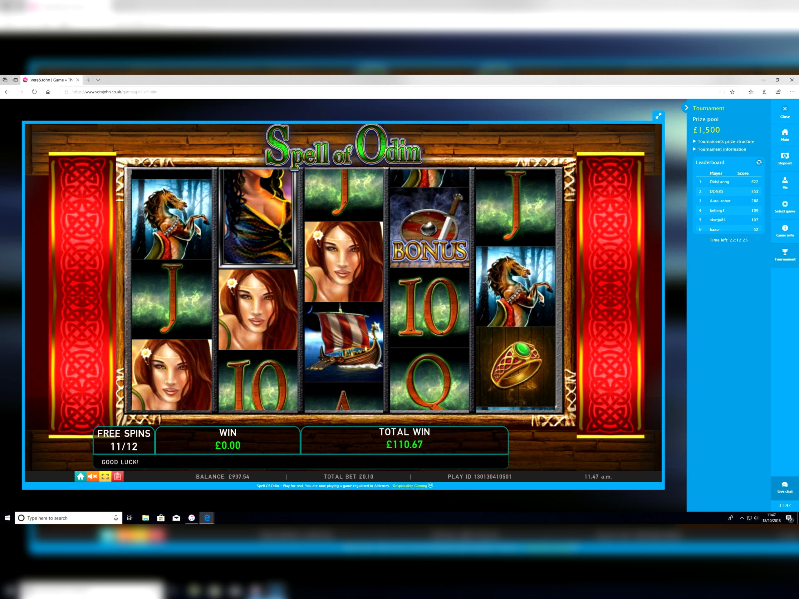 580% Match Bonus at Get Lucky Casino