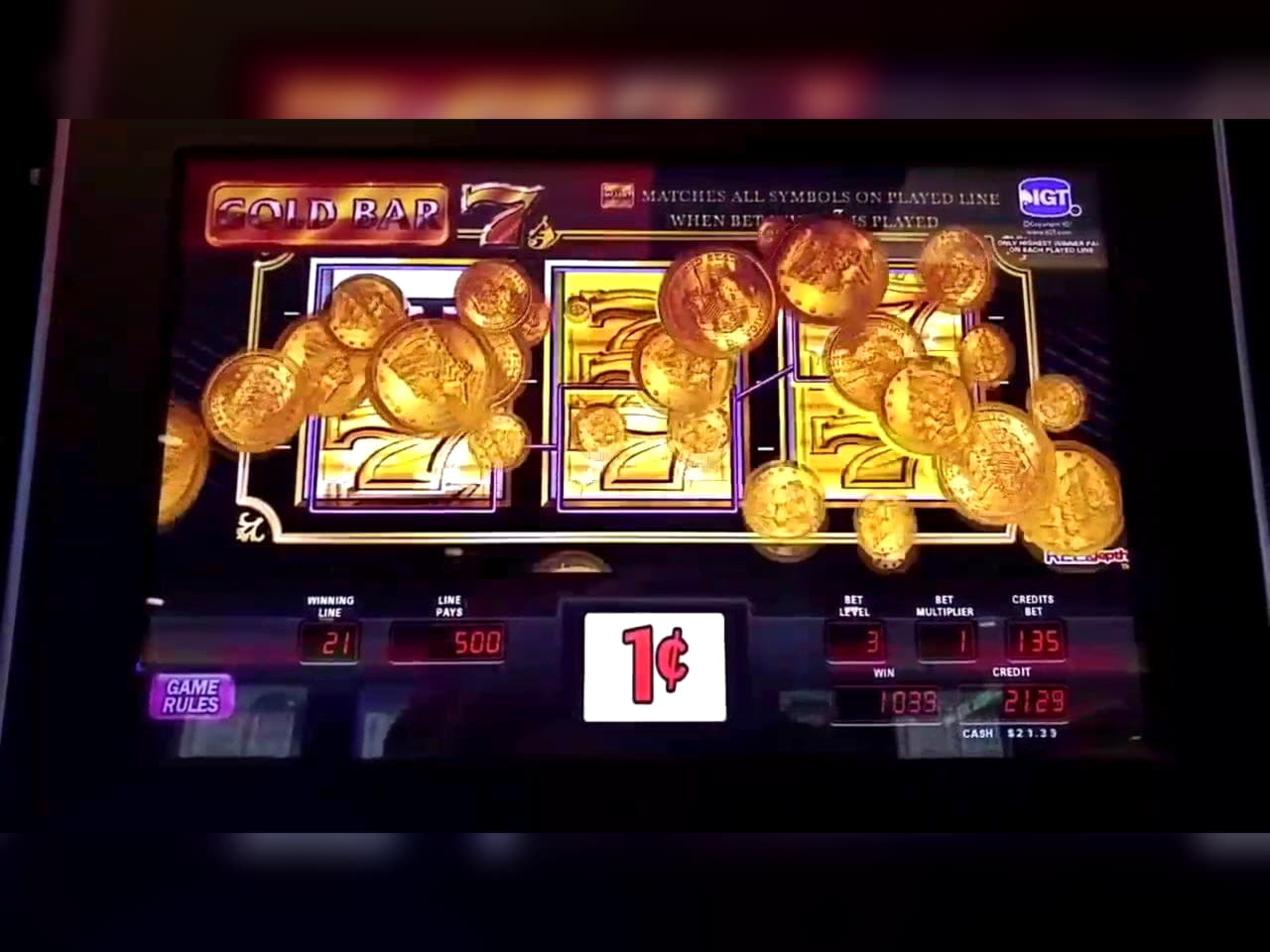 985% Match at a Casino at Vera and Jhon Casino