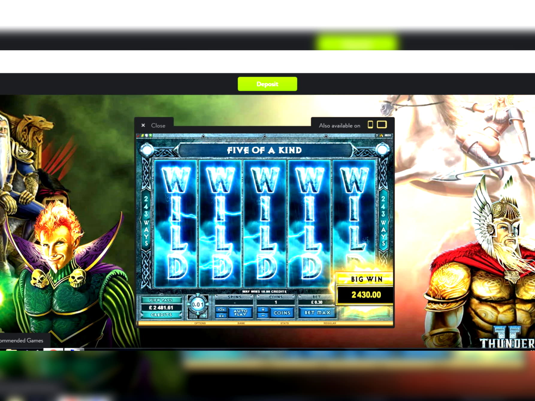 €115 Tournament at Ireland Casino 