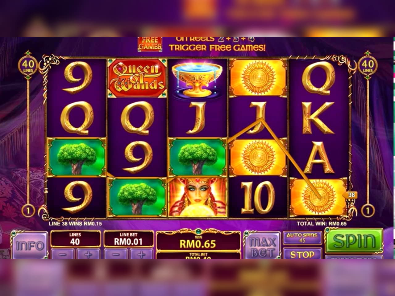 222 free spins at Spin Palace Casino