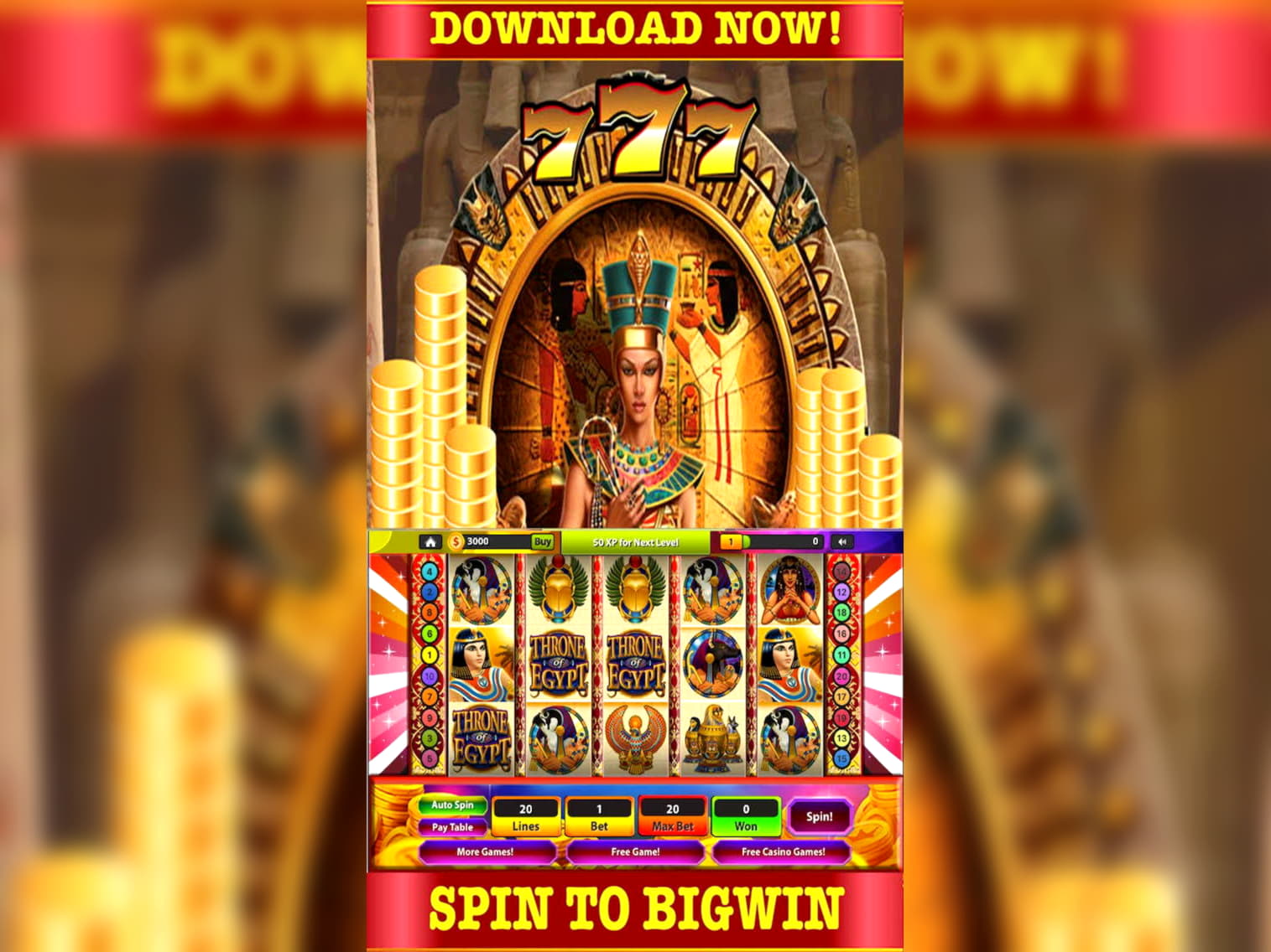 €275 Daily freeroll slot tournament at 7 Sultans Casino