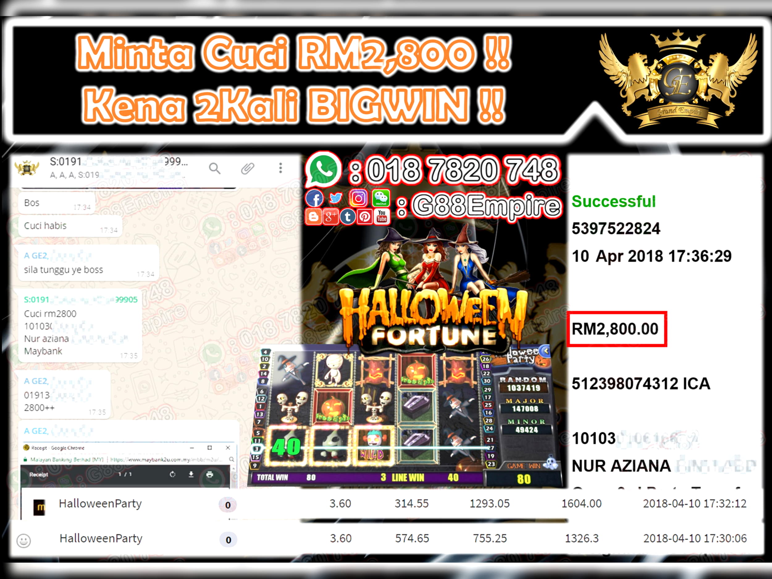 180 Trial Spins at Casino Share
