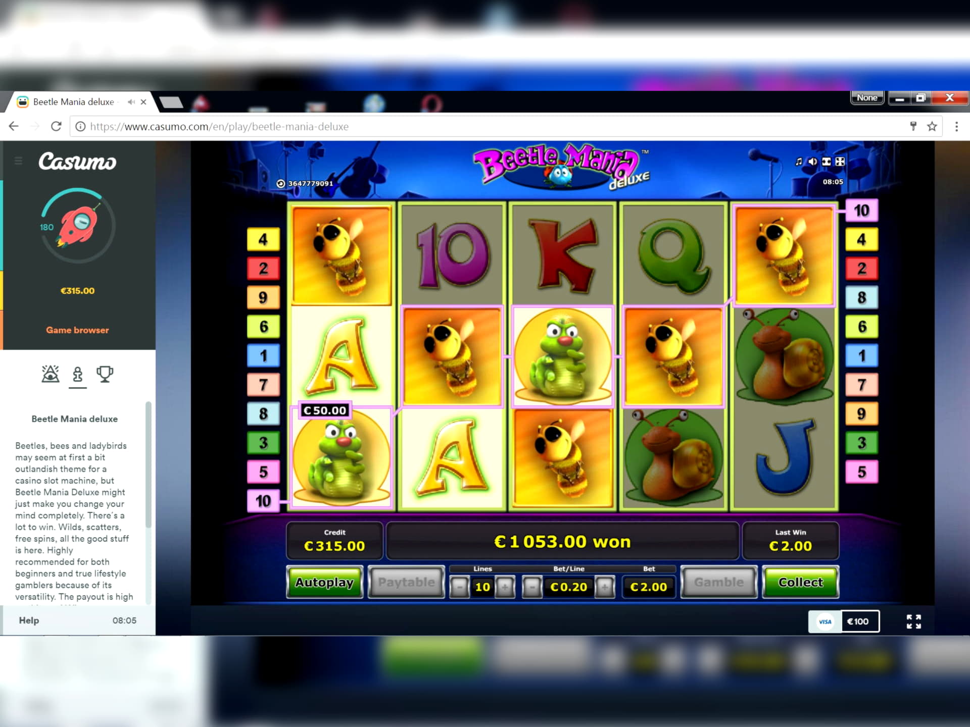 €2125 NO DEPOSIT BONUS CASINO at Buran Casino