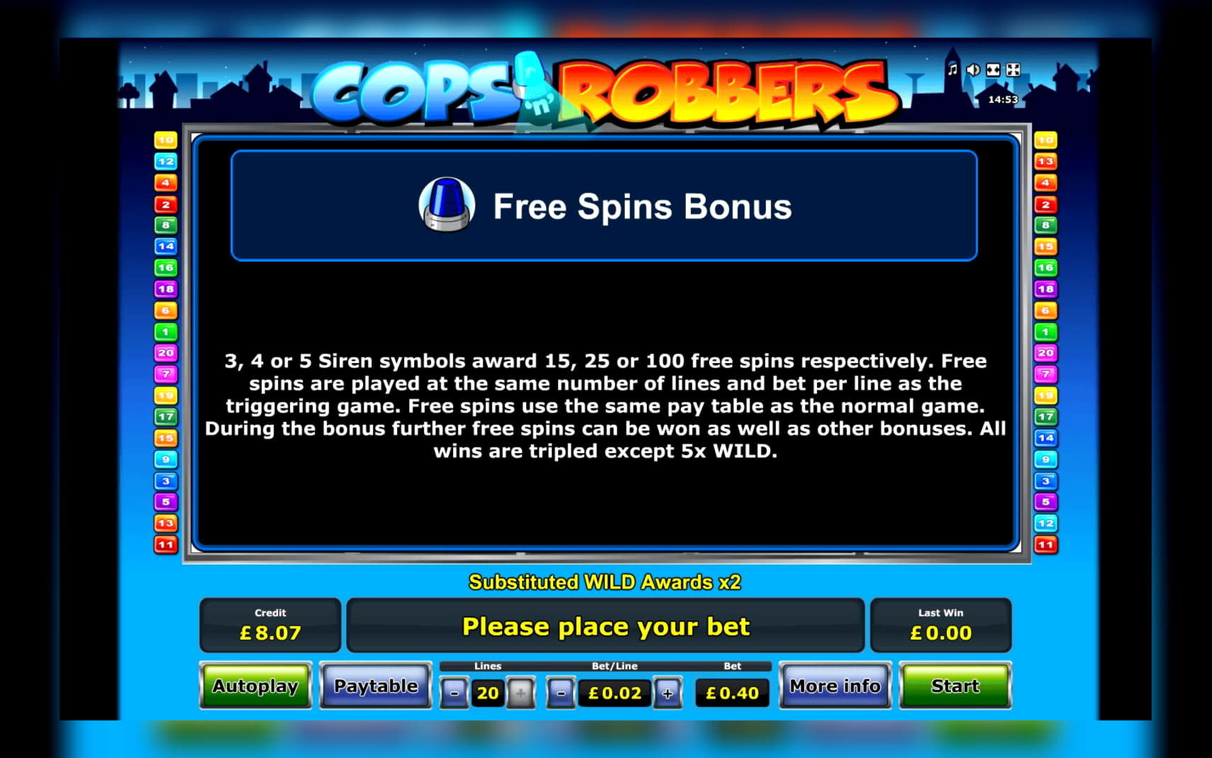995% Match Bonus at Casino Cruise