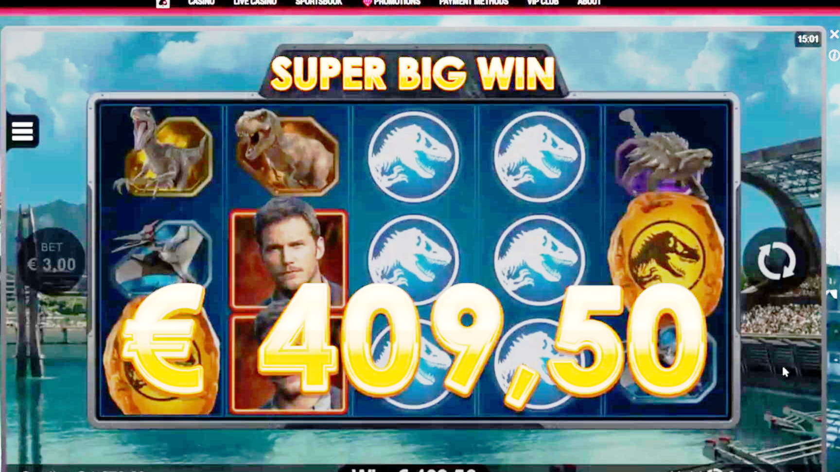 EURO 150 Casino Tournament at BGO Casino
