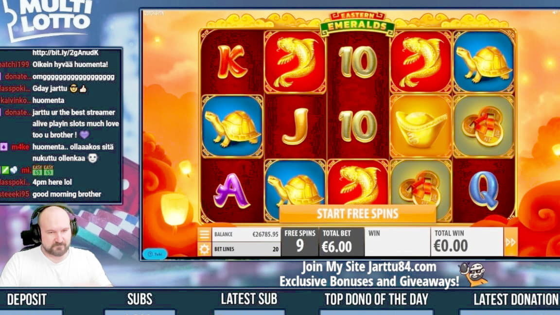 245 FREE SPINS at Jackpot City Casino