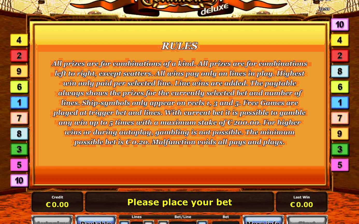 £444 Free chip at Casino Cruise