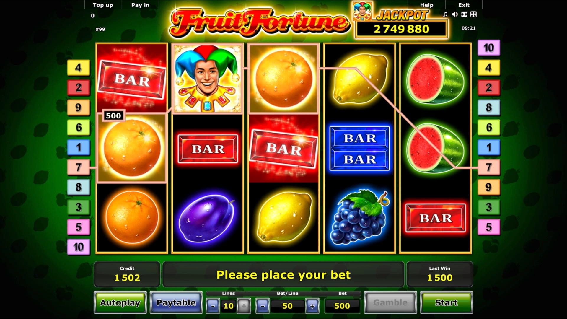 35 Free spins no deposit at Betnspin Casino