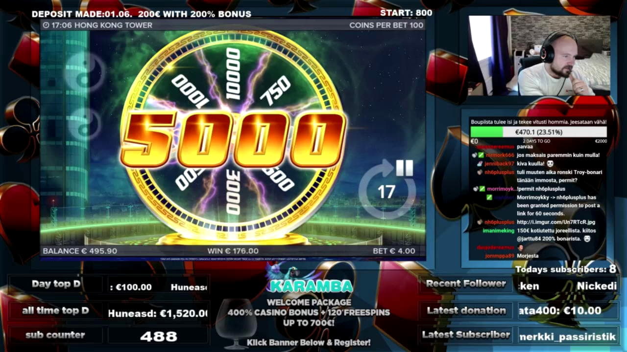 €4025 No deposit bonus code at Casino com