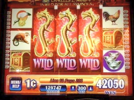 835% casino match bonus at Casino Luck