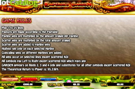 270 free spins no deposit at Licensed Casino 