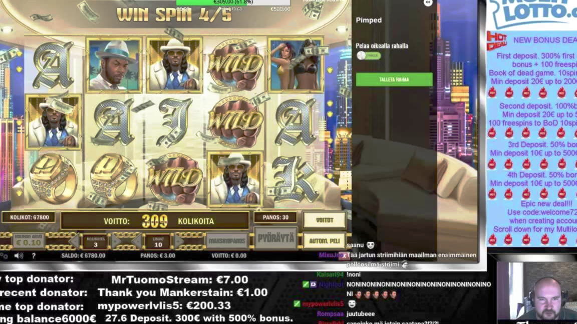 150 free spins casino at Spin Palace Casino