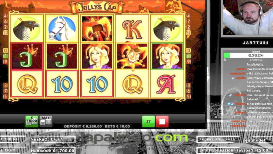 715% Casino match bonus at Vera and Jhon Casino