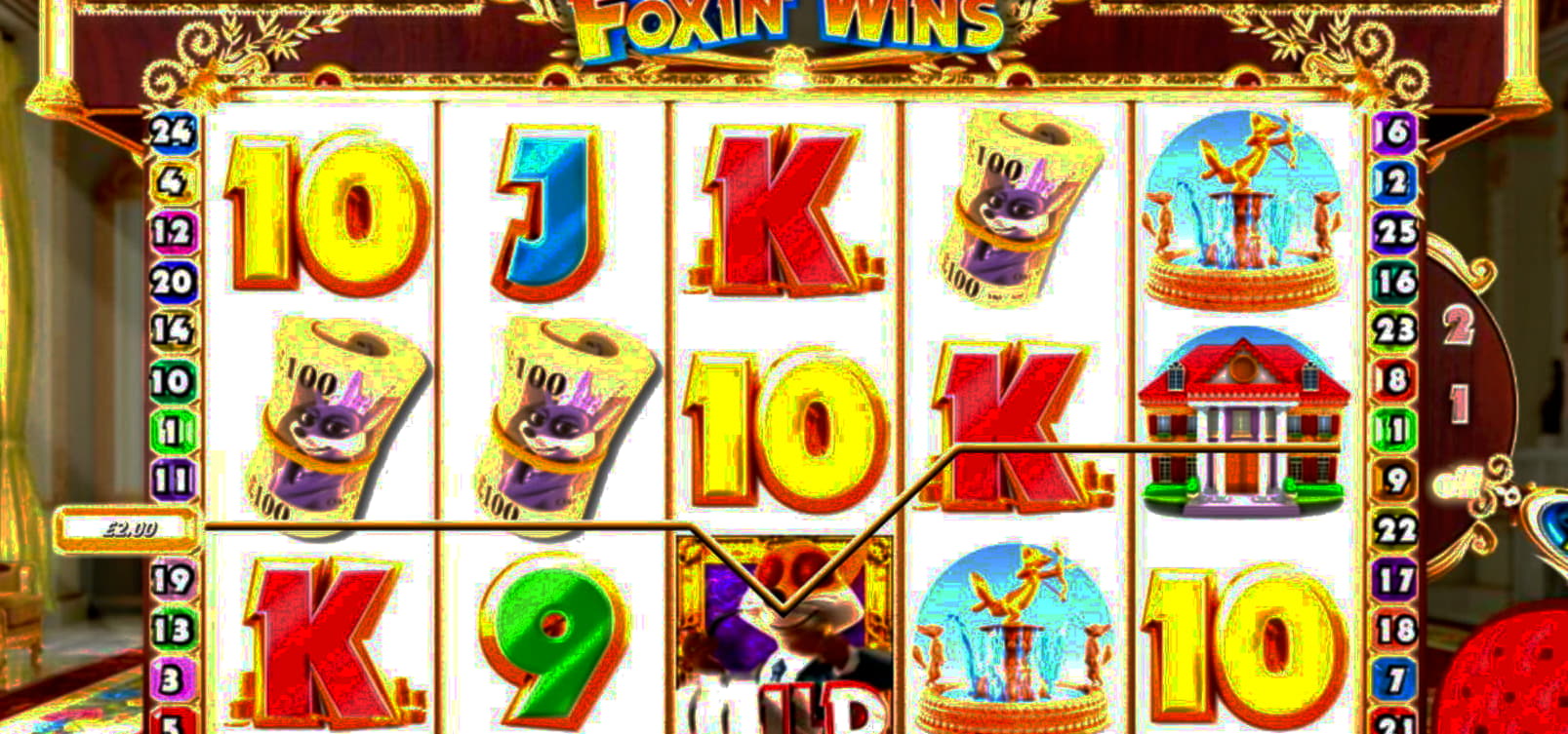 250 Free spins at Casino com