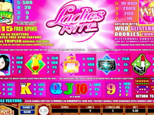 125 Free spins casino at Casino Luck