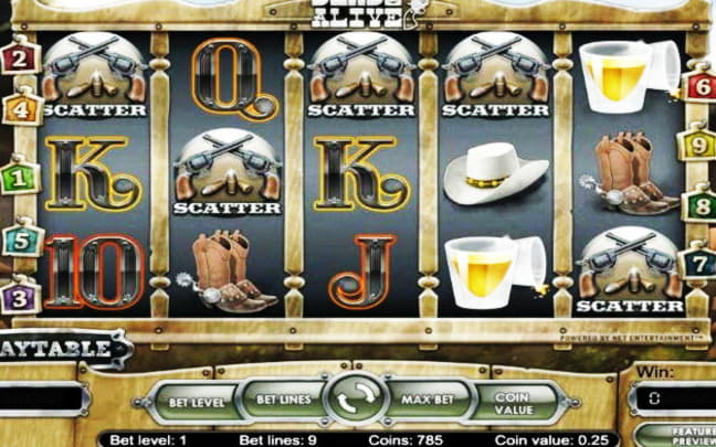 215 Free spins at Casino Luck