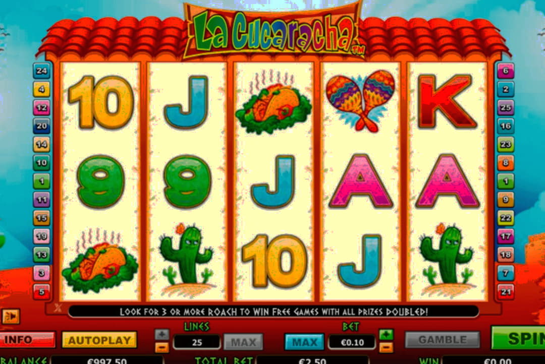 270 Free Spins at Party Casino