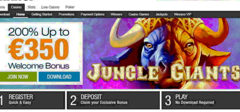 495% Match at a casino at 888 Casino